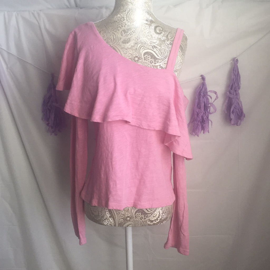 Anthropologie One Shoulder Top In Small